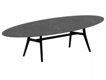 ZIDIZ - Oval ceramic garden table by Royal Botania - view 2